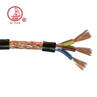 起帆RVVP屏蔽电线电缆 信号控制线 2 3 4 5 6 7 8 10多芯屏蔽电线