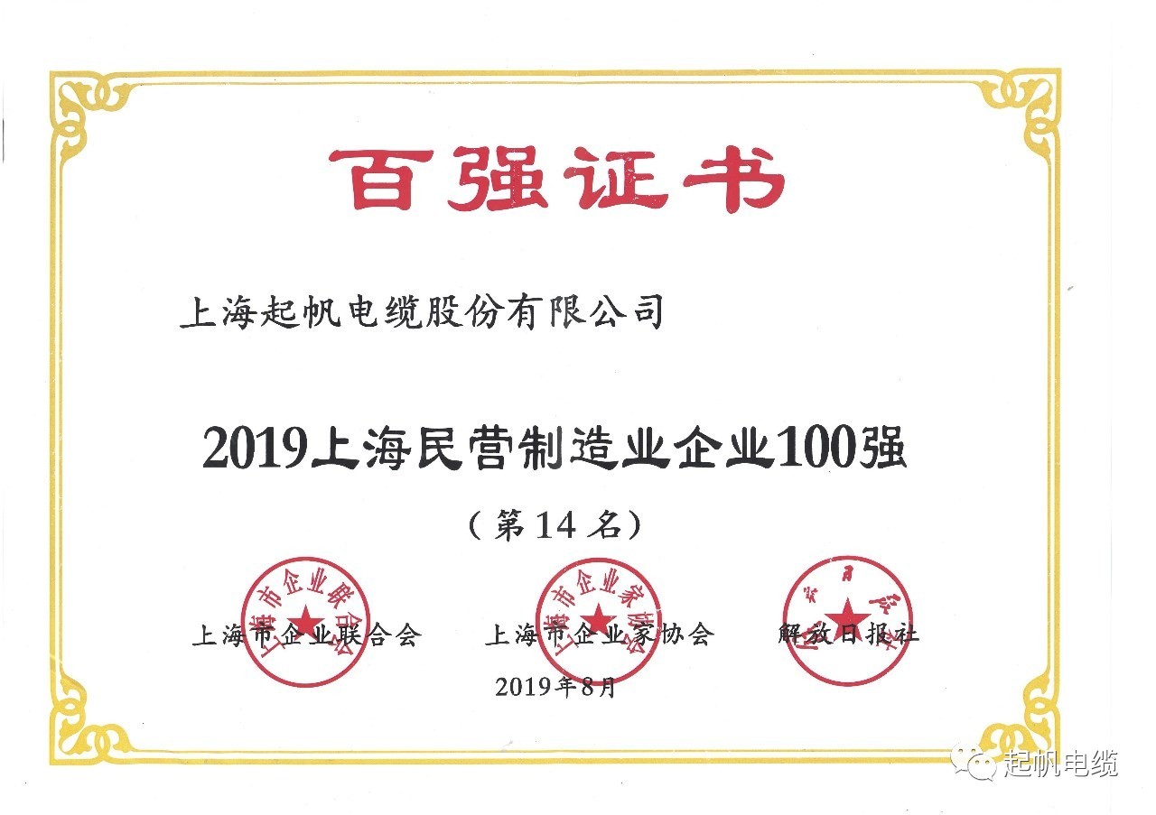 上海伟德国际1946bv官网正式入围2019上海百强企业榜