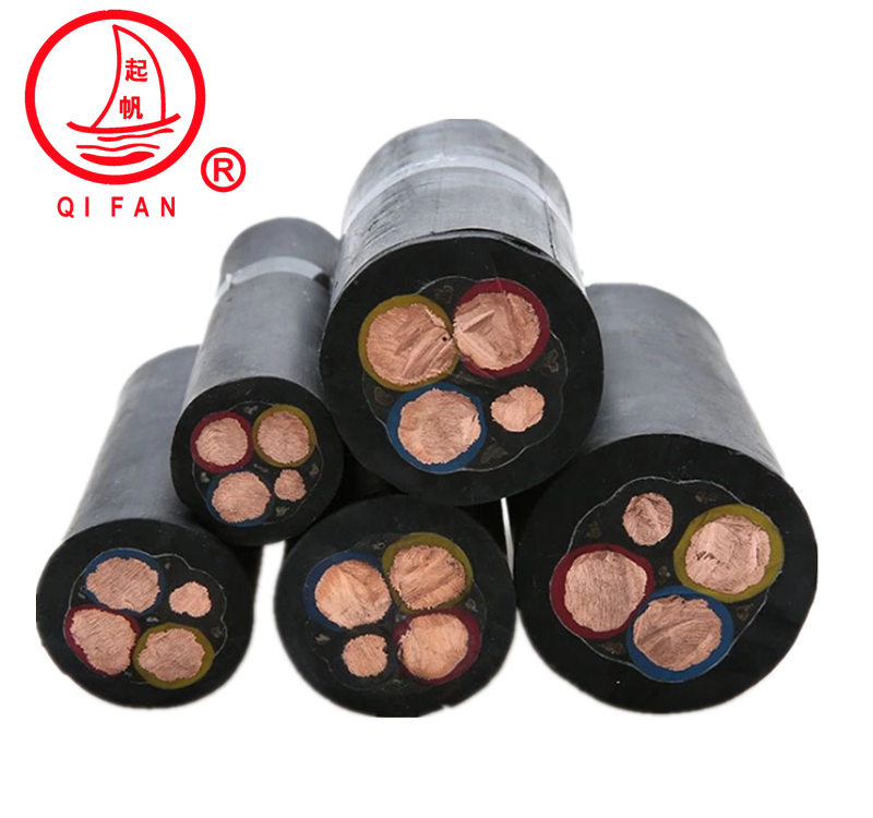 起帆MYQ 额定电压0.3/0.5KV煤矿用移动轻型软电缆